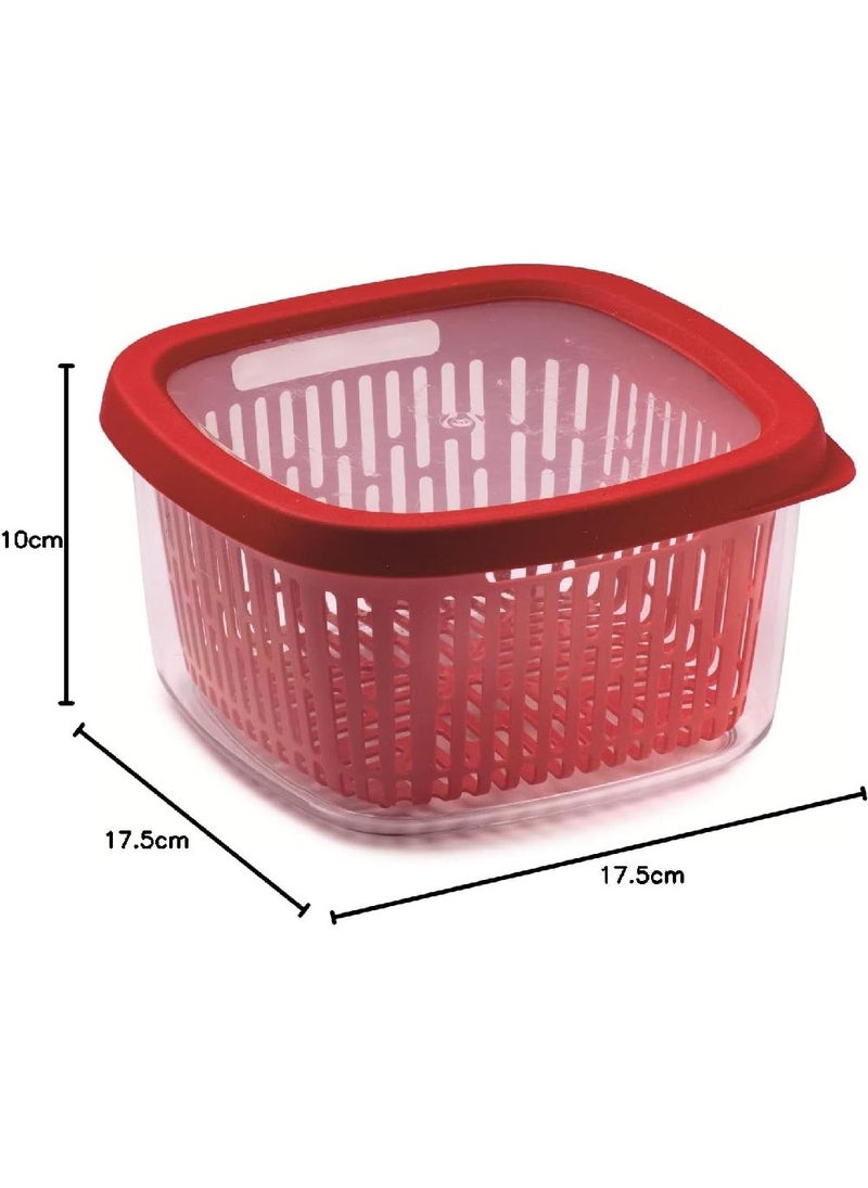 Snips Aroma Red Keeper 1.5 Liter, 0% BPA – Use & Reuse product, Made in Italy, 000765 - Image 5