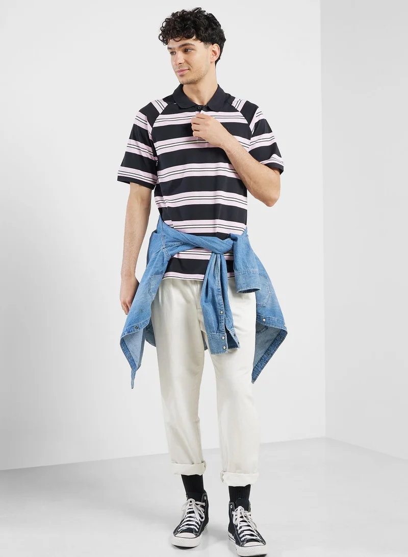 CONVERSE Striped Marquis Polo