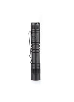 Generic Mini Flashlight Aluminum Alloy Pen-shaped Household Flashlight AAA Outdoor Strong Flashlight Wholesale-Color:Astey-no. 7 Two Sections Black And Red Light  - Image 5