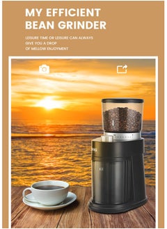 12-Cups Coffee Grinder Electric Coffee-Bean Grinder Adjustable Burr Mill with 31 Precision Grind Settings 120W KA-3083 Black - pzsku/ZC458A2154BA53CFE10C6Z/45/_/1740450416/40f9e308-786c-4a50-84cb-90b54c0fca7d