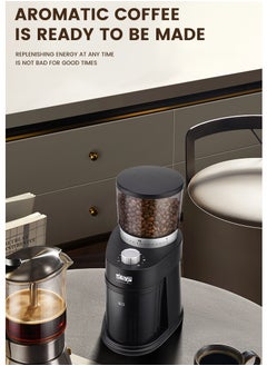 12-Cups Coffee Grinder Electric Coffee-Bean Grinder Adjustable Burr Mill with 31 Precision Grind Settings 120W KA-3083 Black - pzsku/ZC458A2154BA53CFE10C6Z/45/_/1740450418/3f4ffdd2-0eff-477a-87e3-aaefc9865233