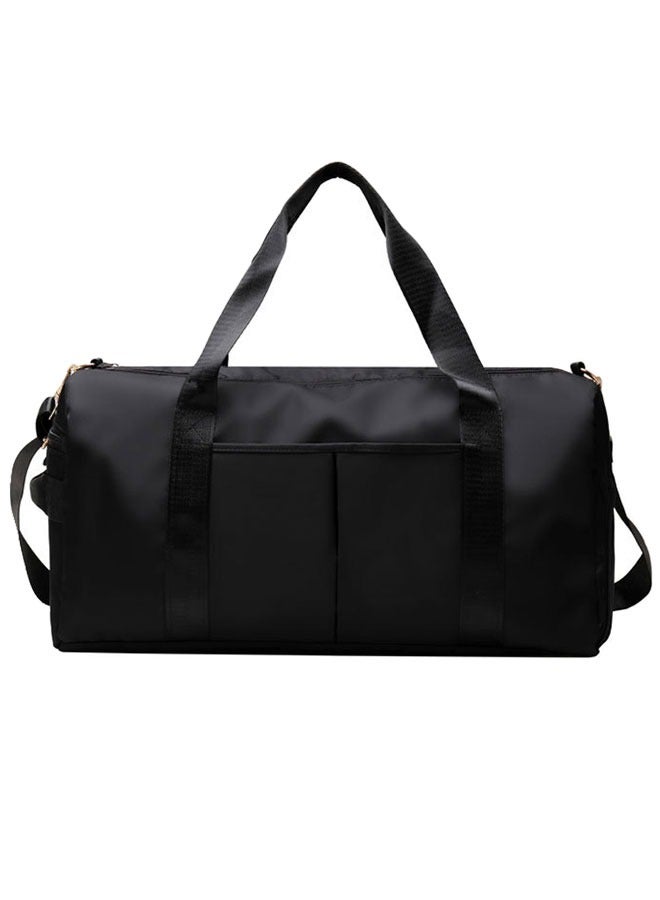 وهاواي Personal Item Travel Bag Foldable Travel Duffel Bag Lightweight Carry On Duffle Bag Overnight Bag for Women and Men（black） ﻿ - Image 1