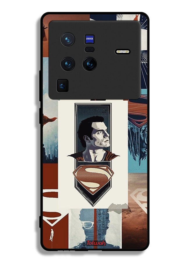 Tolwak - Vivo X80 Pro Protective Case Cover Superman Art - Image 1
