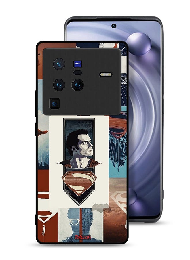 Tolwak - Vivo X80 Pro Protective Case Cover Superman Art - Image 1