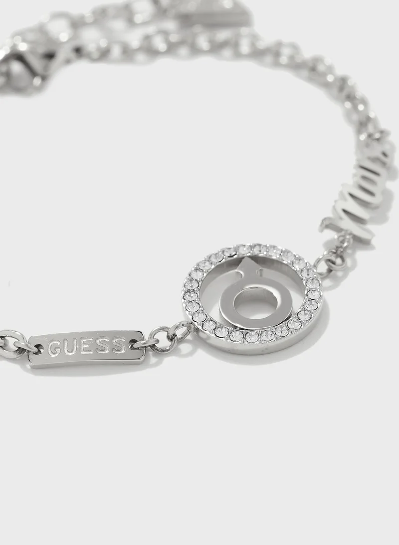 GUESS Mars Chain Detailed Bracelet