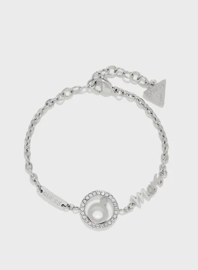 GUESS Mars Chain Detailed Bracelet
