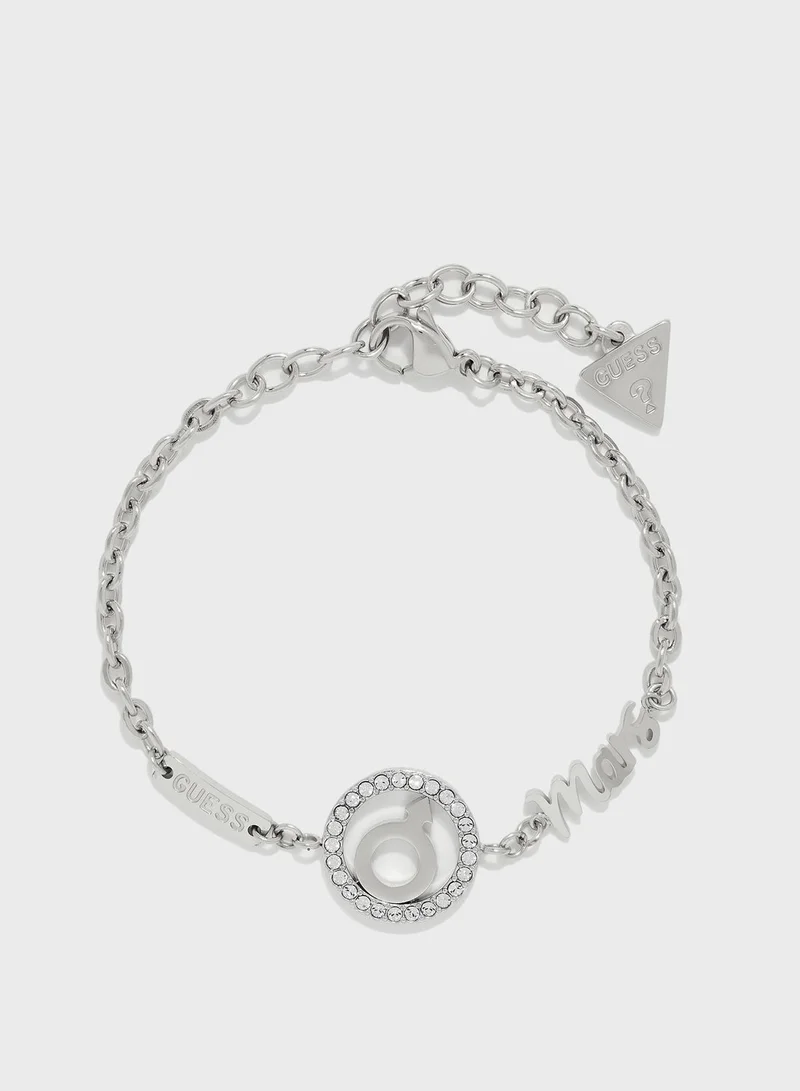 GUESS Mars Chain Detailed Bracelet