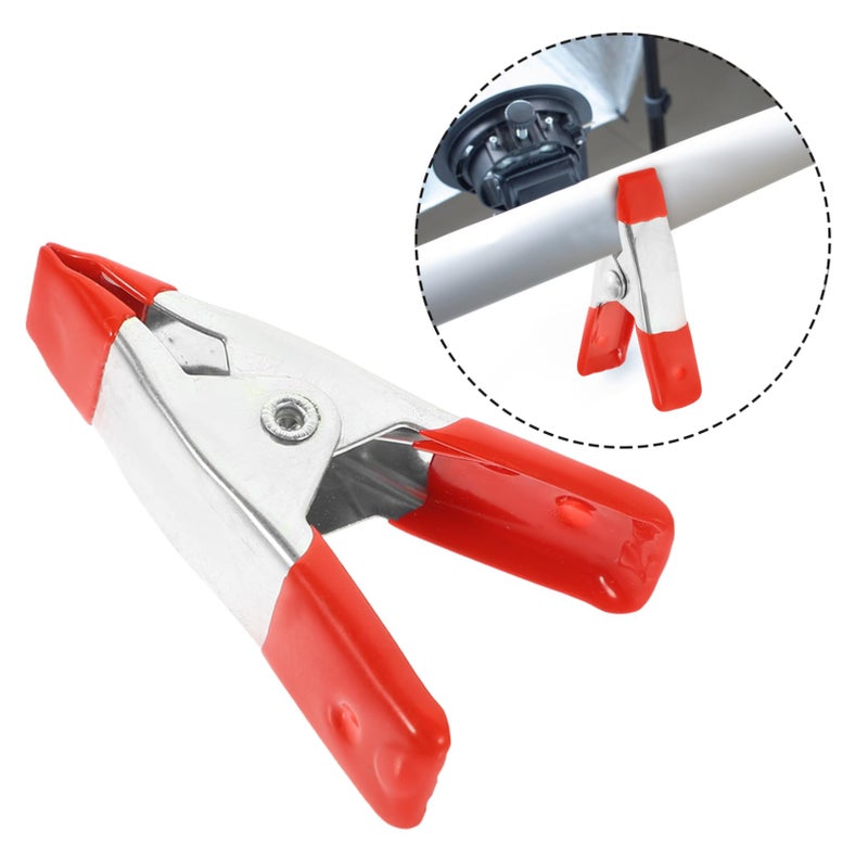 5Pcs Small Metal Spring Clamps Heavy Duty Woodworking Clips For Crafts And Tents - Image 5