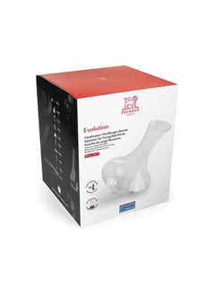 PEUGEOT Peugeot Evolution Carafe To Enhance Tasting Of Young Red Wines For 75Cl Bottle Double Position Right Or Inclined Made In Europe  - Image 3