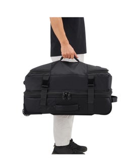 DELSEY Paris Raspail 64cm Softcase 2 Wheel Duffel Bag Black - 328932100  - Image 3