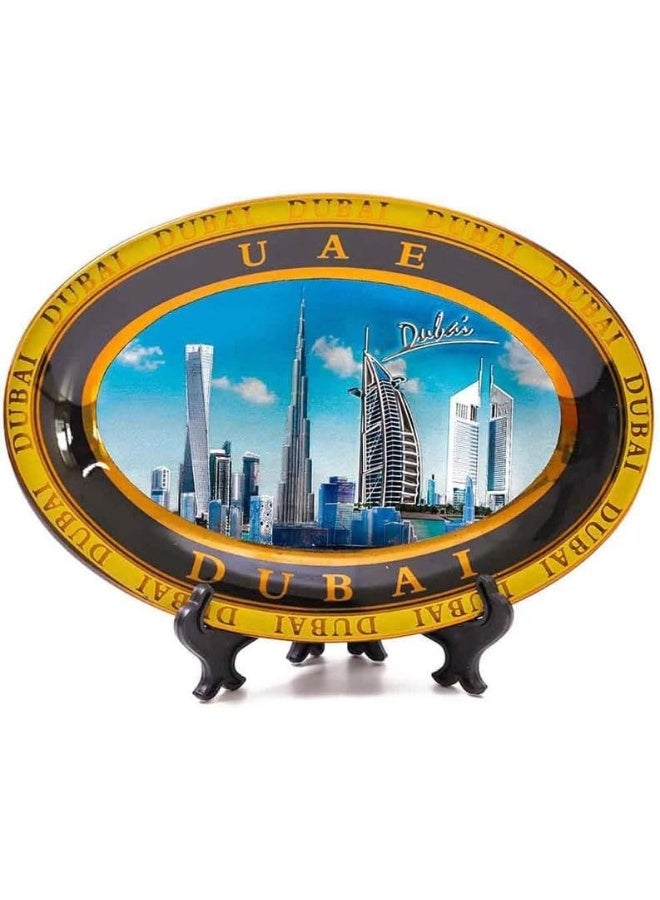 Day To Day Souvenir Oval Plate - Image 1