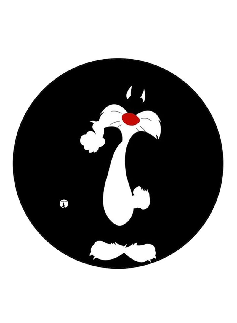 RKN Looney Tunes Printed Fridge Magnet Round  Multicolour - Image 1