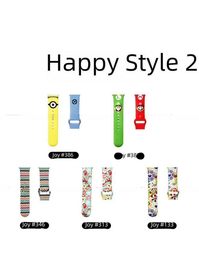 For Applewatch Apple Silicone Strap Iwatch1-9/se Smart Watch Classic Sport Strap - Image 4