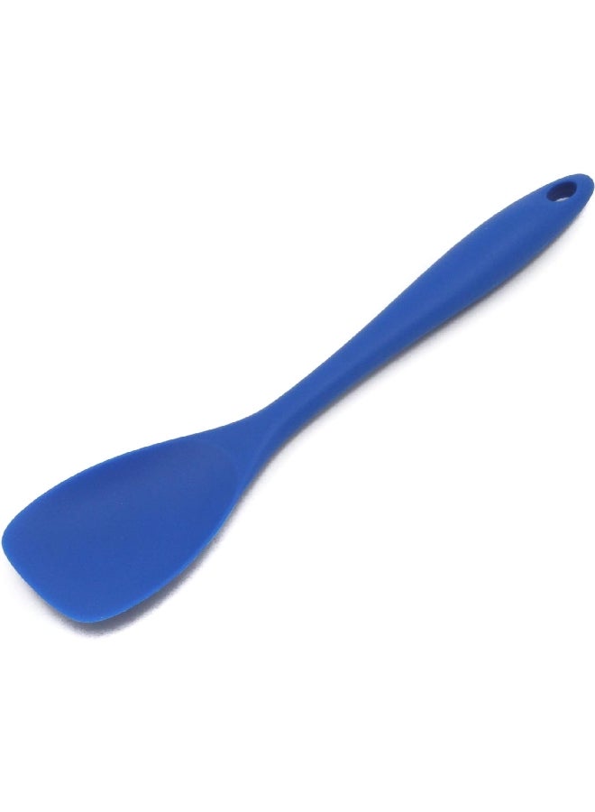 Chef Craft Premium Dishwasher Safe Silicone Spoon Spatula Blue 11.5inch 13467 - Image 1