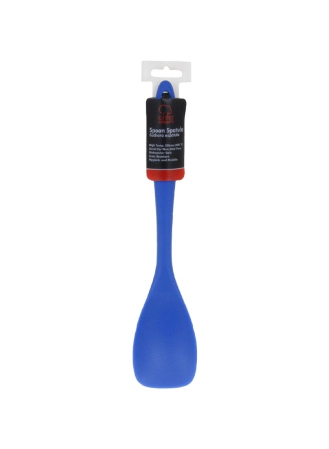 Chef Craft Premium Dishwasher Safe Silicone Spoon Spatula Blue 11.5inch 13467 - Image 2