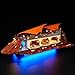 BRIKSMAX 20 Light Kit for LegoJabbas Sail Barge Innovative Led Lighting Compatible with Lego Star Wars 75397 Not Included Model Set - Image 2