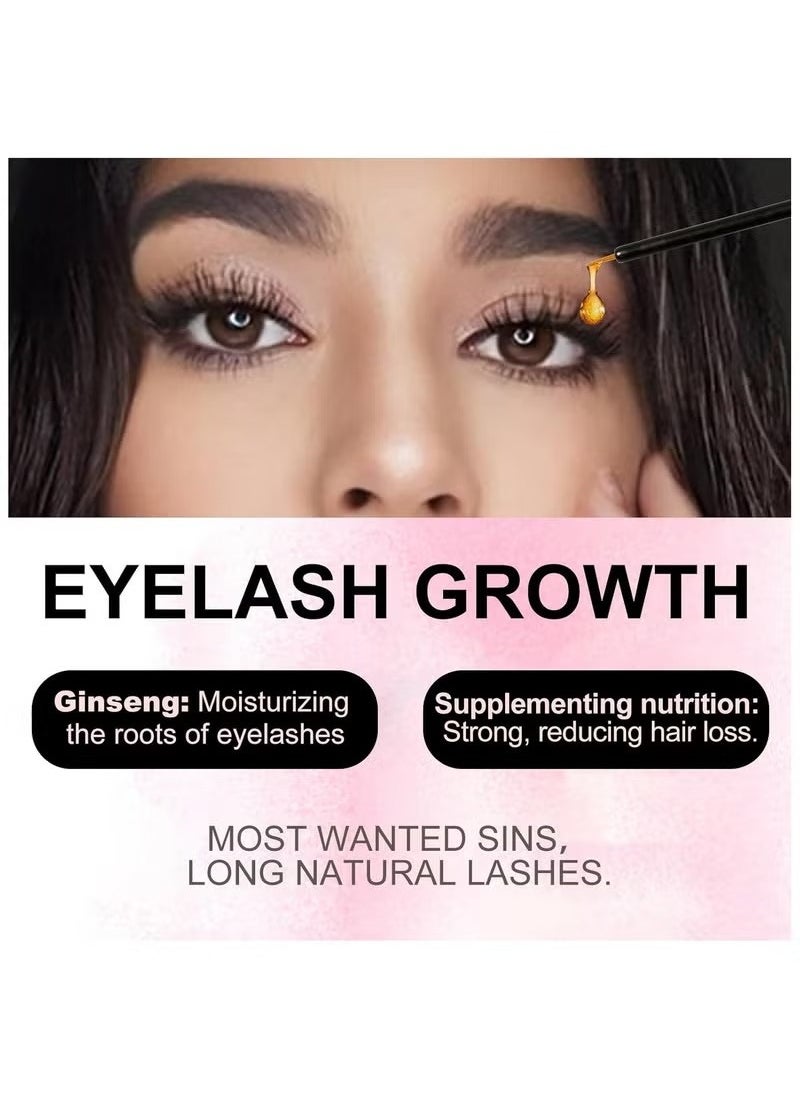 EELHOE Eyelash Growth Serum 3.5ml, Gentle, Moisturizing, Thick, Long Eyelashes, Natural Curling, Beautiful Eyelashes, Beautiful Eyelash Care Serum, Intensifies And Thickens, Lash Hydration  - Image 4
