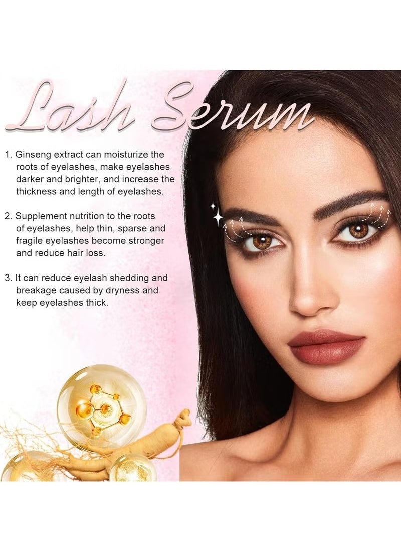 EELHOE Eyelash Growth Serum 3.5ml, Gentle, Moisturizing, Thick, Long Eyelashes, Natural Curling, Beautiful Eyelashes, Beautiful Eyelash Care Serum, Intensifies And Thickens, Lash Hydration  - Image 2