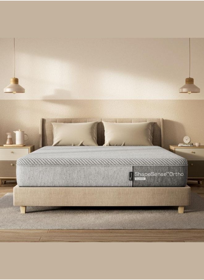 Wakefit - Wakefit Orthopedic Memory Foam 20 cms Medium Firm Mattress with ShapeSense Technology, AeroTek Fabric Technology (200 x 180 x 20 cms / 78x70x8 inch, King) - Image 1