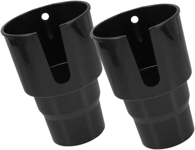 2PCS Car Cup Holder Expander with Non-Slip Base Stable Beverage Holder for Coffee Mugs and Water Bottles Easy Installation Fit Vehicle Accessory for Secure Drink Storage - Image 1