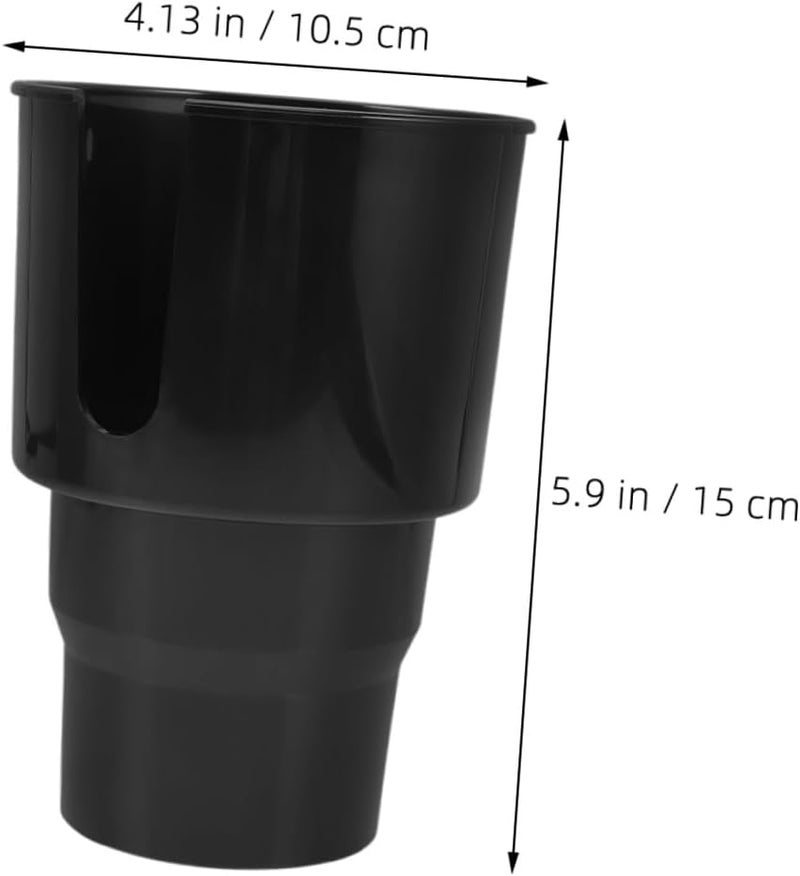 2PCS Car Cup Holder Expander with Non-Slip Base Stable Beverage Holder for Coffee Mugs and Water Bottles Easy Installation Fit Vehicle Accessory for Secure Drink Storage - Image 2