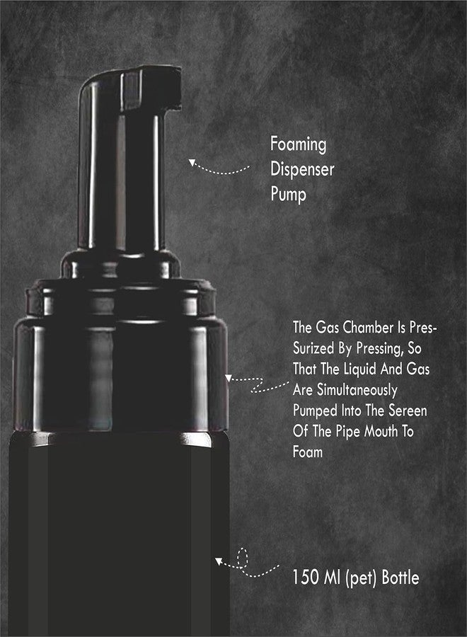 SHIELD PLUS Empty Foaming Face wash | Liquid Foaming Soap Shampoo, Bubble Foaming Liquid Soap | Brush Bottle Refillable for Travel Body Wash, Facewash, Face Cleanser Massage (150ml) (1 Piece) - Image 5