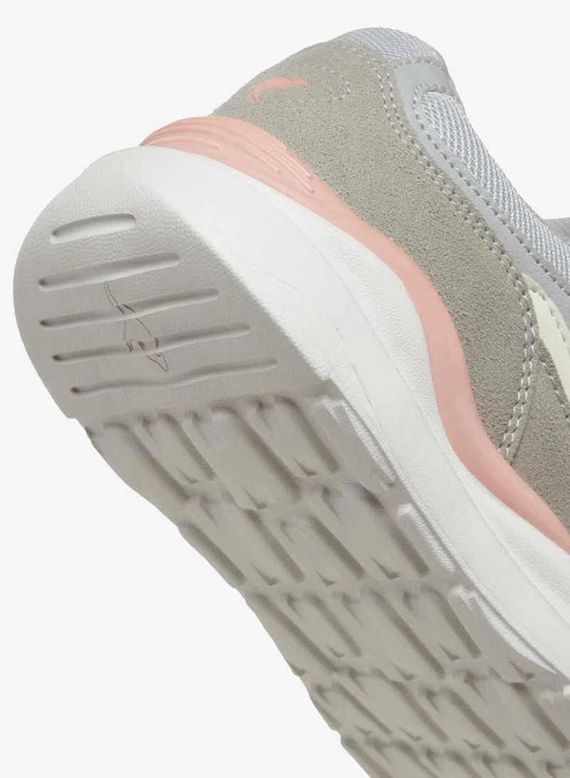 kangaROOS GREY Girls' Logo Detail Sports Shoes with Hook and Loop Closure for Women | Best Price UAE