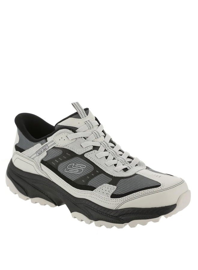 SKECHERS Men's Vigor at Hands Free Slip-in Sneaker, Gray/Black, 13 Wide - Image 1