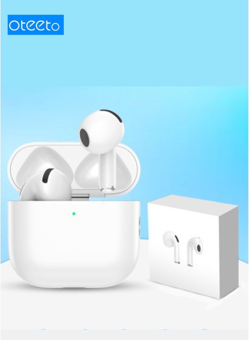 Oteeto OT106 True Wireless Earbuds – Active Noise Cancelling, Slide Touch Sensor, Wireless Charging Case, 300mAh Battery Box, Bluetooth 5.3, Hi-Fi Stereo Sound, Low Latency, Comfortable In-Ear TWS Earphones for Calls, Music & Gaming - Image 5