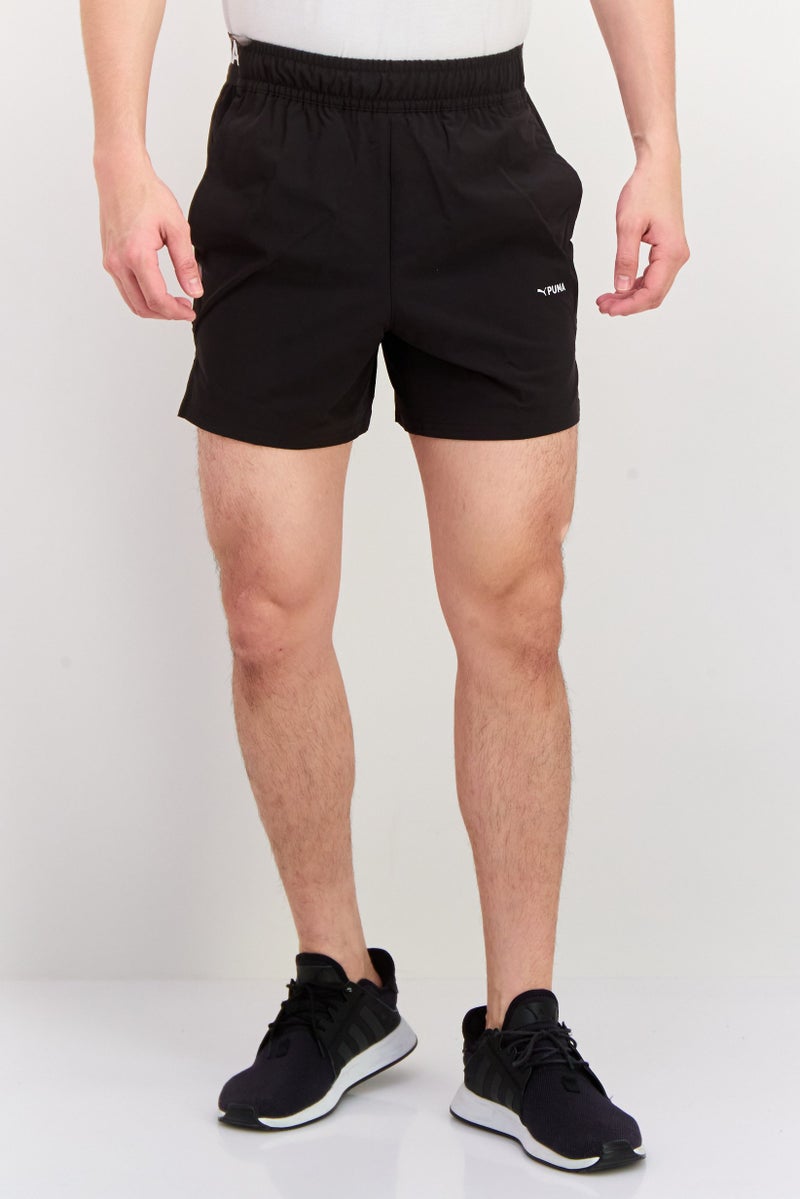 PUMA Men Sportswear Fit 5 Inseam Training Shorts, Black - Image 1