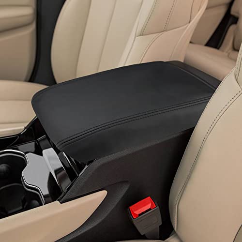 INTGET Center Console Cover for 2026 Jeep Grand Cherokee Accessories 2022 2023 2024 2025/Grand Cherokee L 2021-2026 Car Armrest Arm Rest Box Dog Seat Cover Pad Console Lid Protection Saver(Black) - Image 1