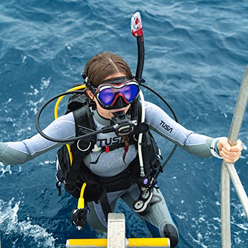 TUSA M-1007 Paragon S Scuba Diving Mask, Black - Image 4