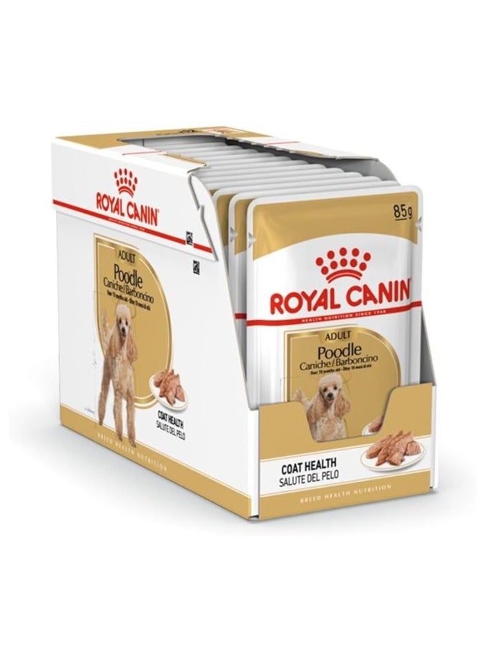 رويال كانين - طعام صحي للكلاب البالغة من سلالة بودل (طعام رطب - أكياس) 12 × 85 جرام - Image 2