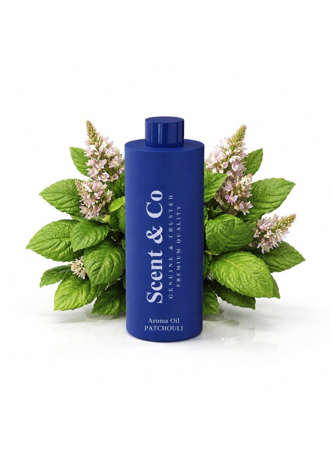 Scent & Co Patchouli Aroma Oil Diffuser 500ML Breeze of Joy Diffuser Aroma, Opens with Fresh Roses & Lemon, Settles into a Warm Sugary Musk, Long-Lasting Home & Living Room Fragrance for Relaxation - Image 1