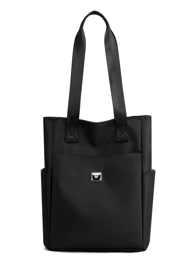 AESTROKE Nylon Tote Shoulder Bag with Double Handles, Lightweight Waterproof Shoulder Bag, Women's Large Capacity Top Handle Handbags, Nylon Tote Bag for Gym, Work, School[multicolor] - Image 1