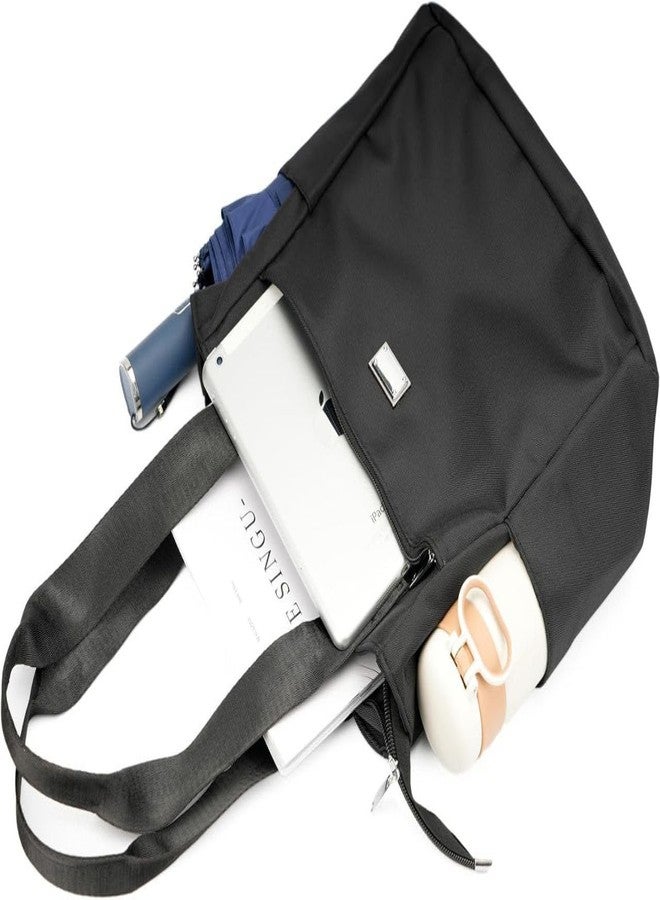 AESTROKE Nylon Tote Shoulder Bag with Double Handles, Lightweight Waterproof Shoulder Bag, Women's Large Capacity Top Handle Handbags, Nylon Tote Bag for Gym, Work, School[multicolor] - Image 5