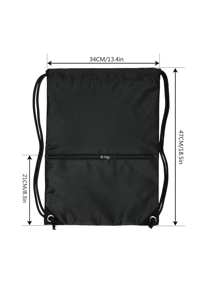 PROMASS Drawstring Backpack Bag Sport Gym Sackpack - Image 2
