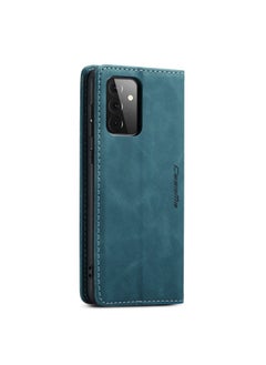 CaseMe CaseMe Samsung Galaxy A72 Case Wallet, for Samsung Galaxy A72 Wallet Case Book Folding Flip Folio Case with Magnetic Kickstand Card Slots Protective Cover - Green  - Image 3