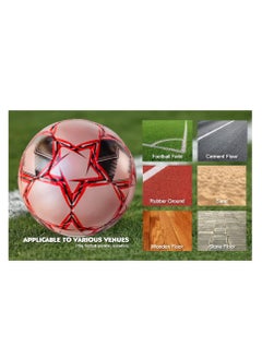 ALLKING Soccer Football Ball - Official World Cup Pro Football Quality - Size 5 - High Performance Precision and Control - Durable for Matches and Training  - Image 4