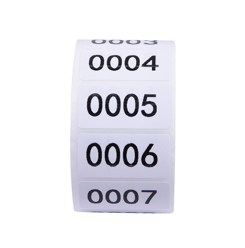 ZaneGear Inventory Labels - Consecutive Number Stickers 1-1000, Product Claiming, Moving Box Numbering 0.75" x 1.5" Size - Image 3