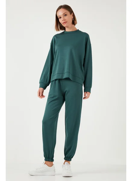 Lela Stretch Regular Fit Oysho Fabric Sweatpants Women's Sweatpants 5865798O