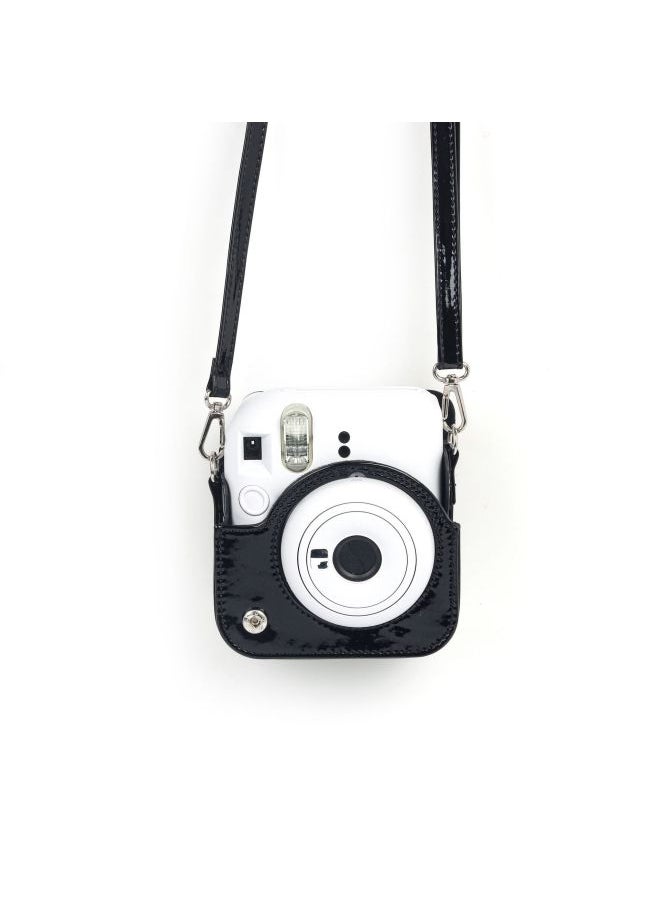 Generic Polaroid Mini 12 Solid Color Mirror Camera Bag Digital Camera Fitted Storage Protective Bag Crossbody Bag-Color:White Mirror (minimum Order Of 300)  - Image 5