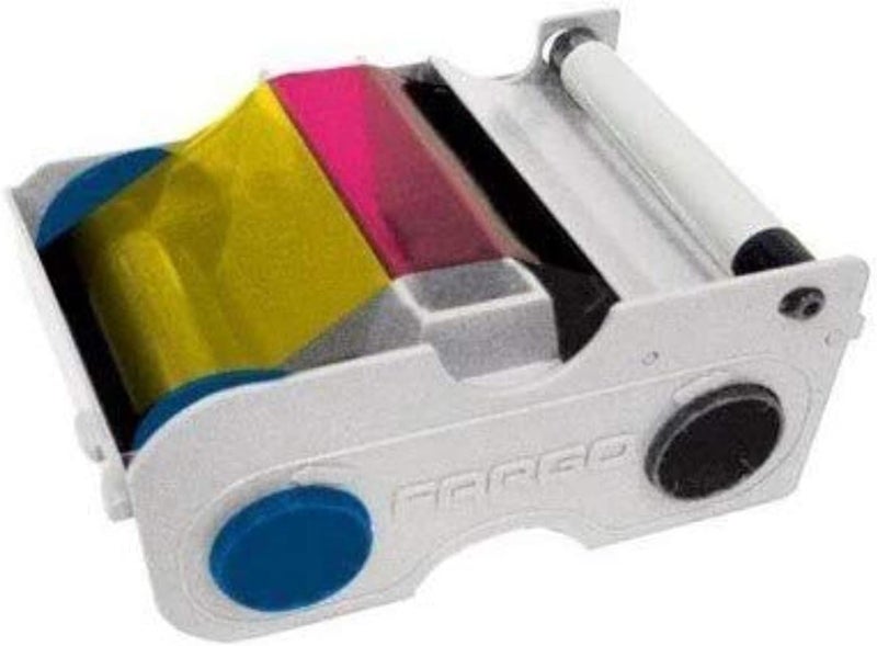 The Nekid Cow Fargo DTC1000 YMCKO Ribbon Cartridge - 45000, 250 Prints, A4 Size - Image 5
