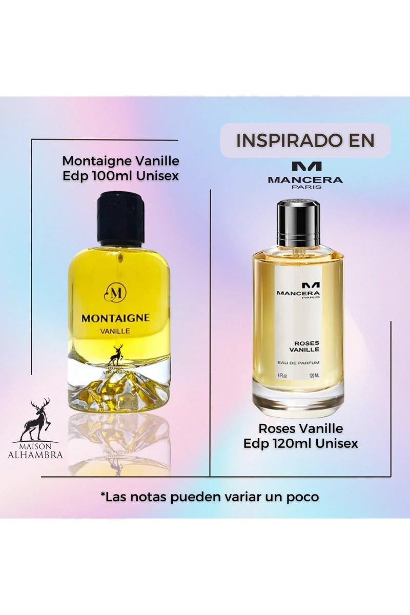 ميزون الهمبرا مونتين فانيلا أو دو برفيوم ميزون الهمبره - ١٠٠ مل (مستوحى من مانسيرا روز فانيليا) - Image 2