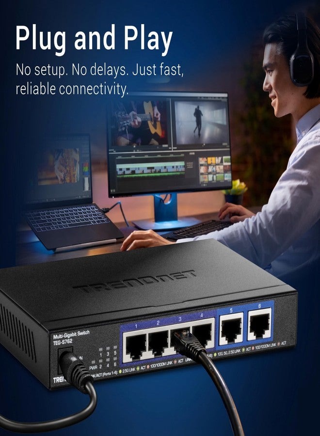 تريندنت - ملحقات محول 6 منافذ 10 جيجابت - Image 2