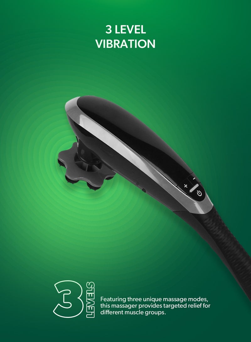 GEEPAS Massager with 3 Modes |15-Minute Timer, Rechargeable Battery | Ideal for Back, Neck, Shoulders, Arms, and Legs - Image 2