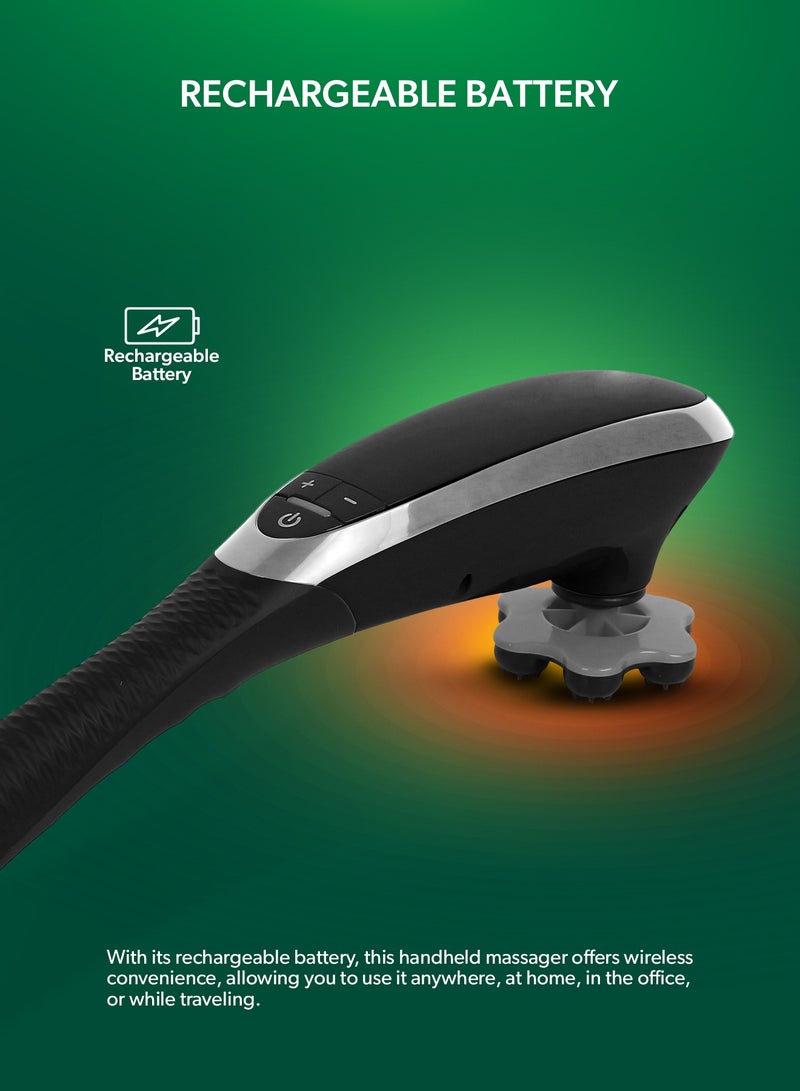 GEEPAS Massager with 3 Modes |15-Minute Timer, Rechargeable Battery | Ideal for Back, Neck, Shoulders, Arms, and Legs - Image 4