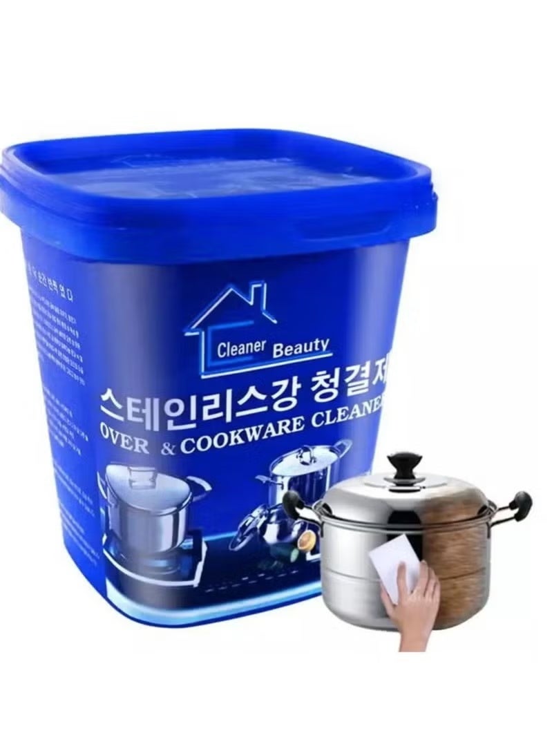 مزيل الصدأ تلميع وتنظيف لجميع أدوات الطهي والمواقد وأغطية المدخنة وأحواض الاستحمام والبلاط والمصارف - Image 2
