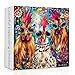 PPuzzling Funny Chicken Puzzles for Adults 1000 Pieces Gorgeous Rooster Flower Jigsaw Puzzles Colorful Thanksgiving Chicken Puzzle as Home Decor - Image 2
