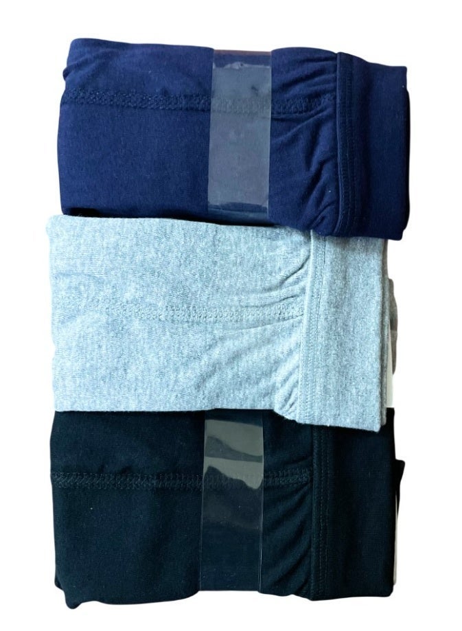ONN men's boxer 3pc cotton rib coloured - Image 2